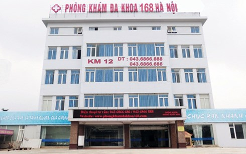 Thu hồi giấy phép hoạt động của phòng khám 168 Hà Nội